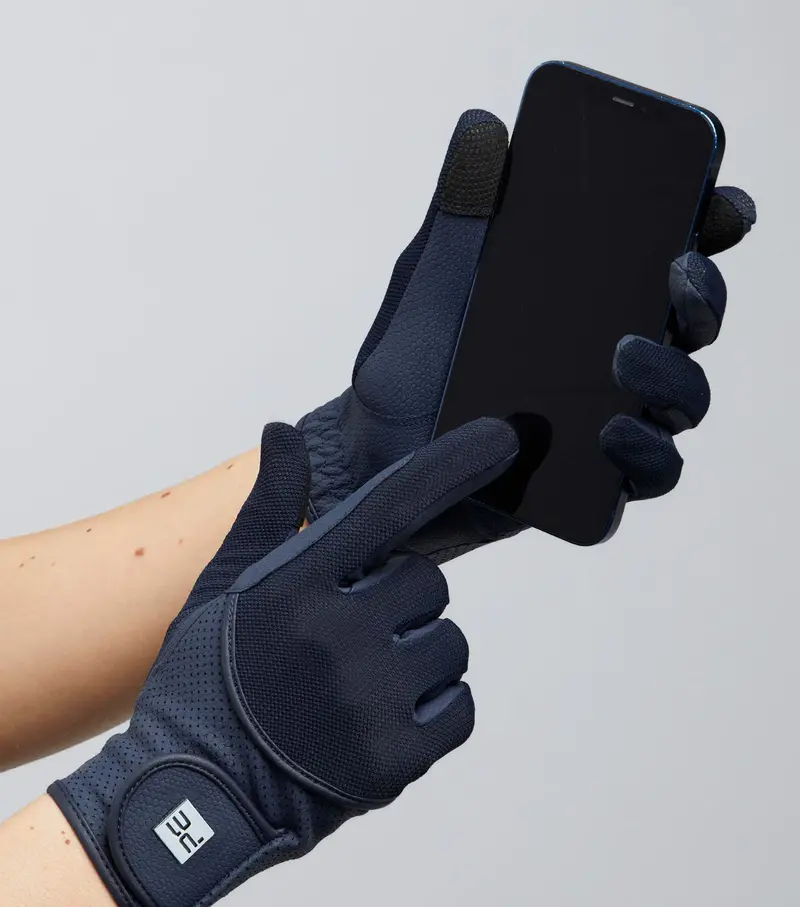 Presa Mesh Riding Gloves Navy 2