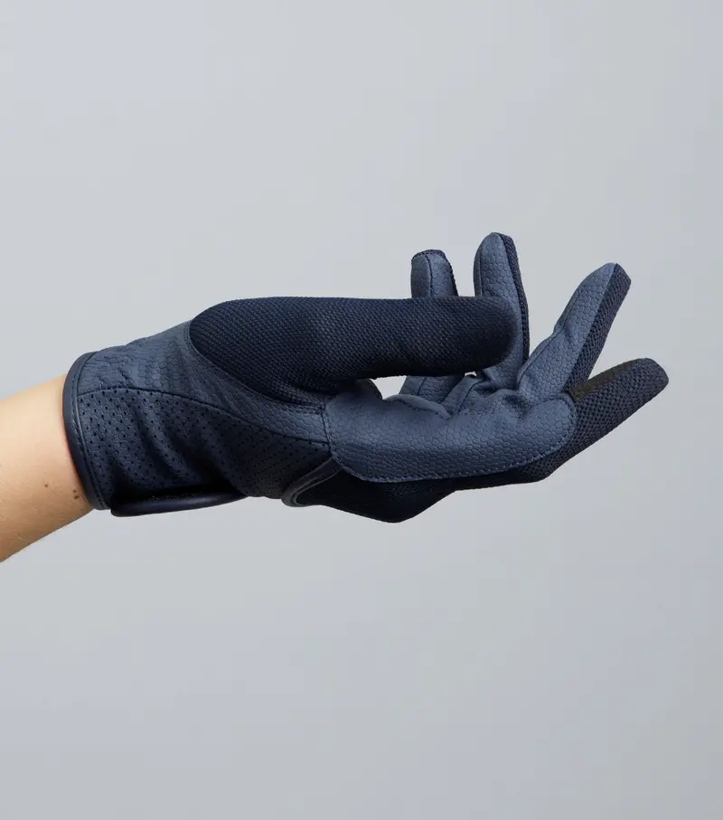Presa Mesh Riding Gloves Navy 4