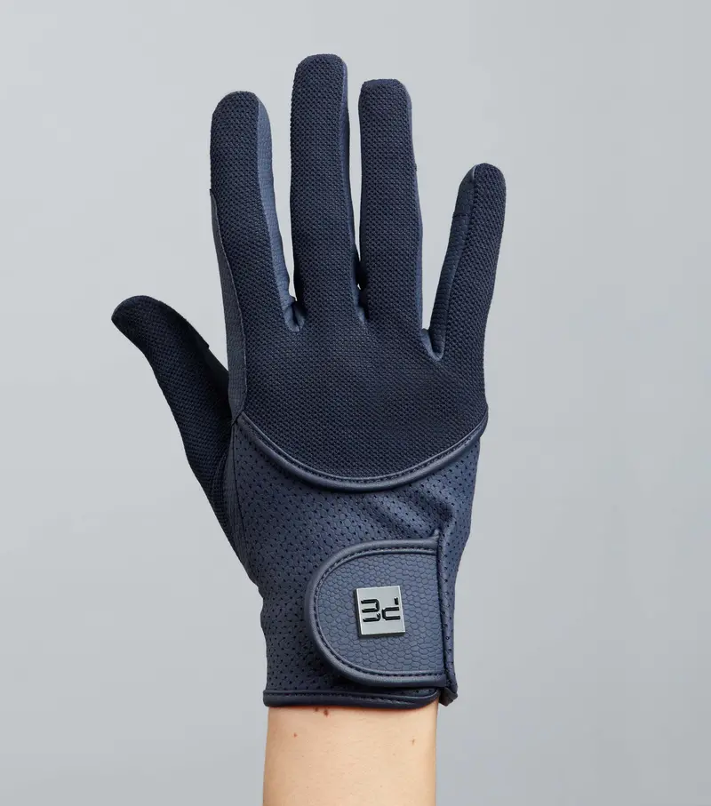 Presa Mesh Riding Gloves Navy 5