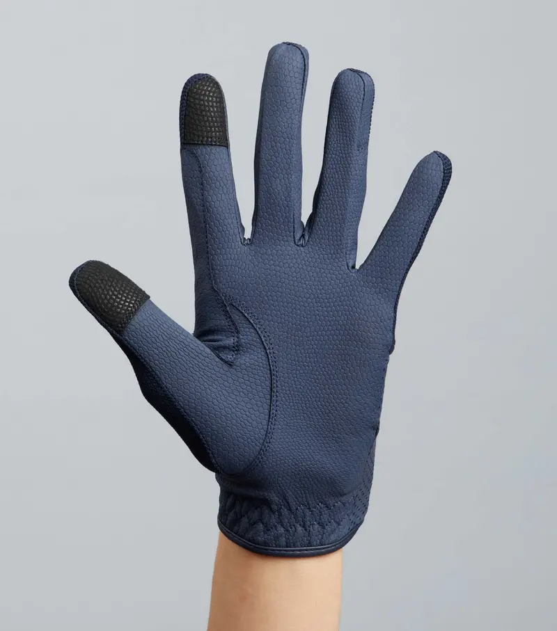 Presa Mesh Riding Gloves Navy 6