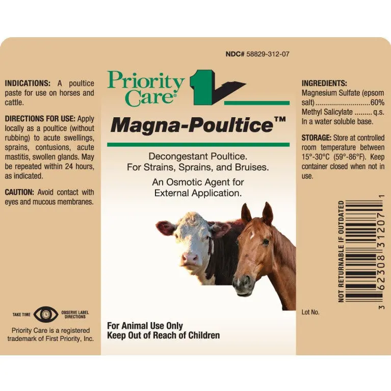 Priority Care Magna Poultice Paste 1