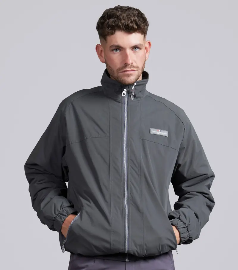 Pro Rider Mens Waterproof Jacket Anthracite Grey 1