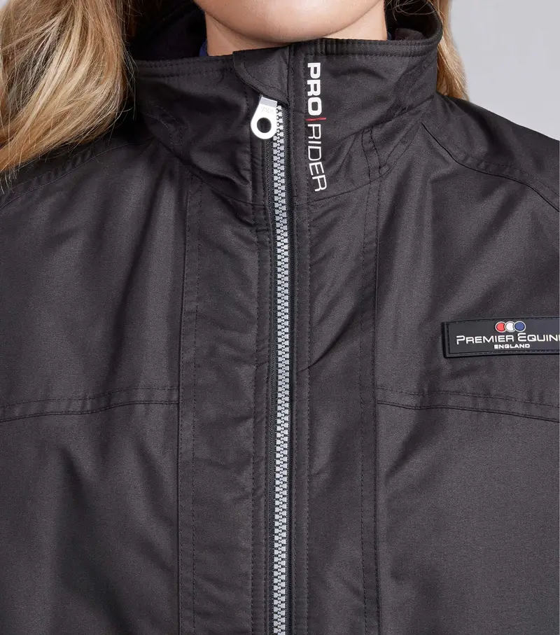 Pro Rider Unisex Waterproof Riding Jacket Black 2