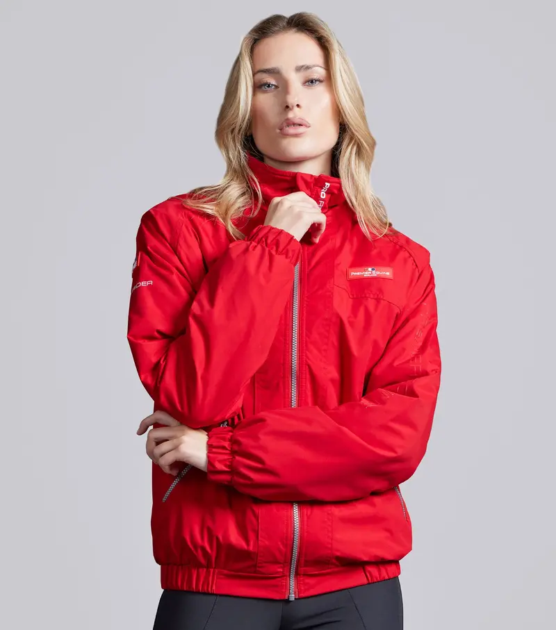 Pro Rider Unisex Waterproof Riding Jacket Red 1