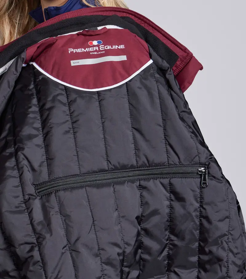 Pro Rider Unisex Waterproof Riding Jacket Wine 5