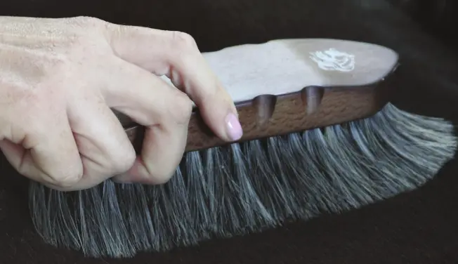 Professional's Choice Tail Tamer Large Dandy Wooden Brush 1