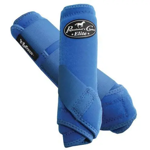 Professional's Choice Ventech Elite Sports Medicine Boots-Royal Blue Rears 1