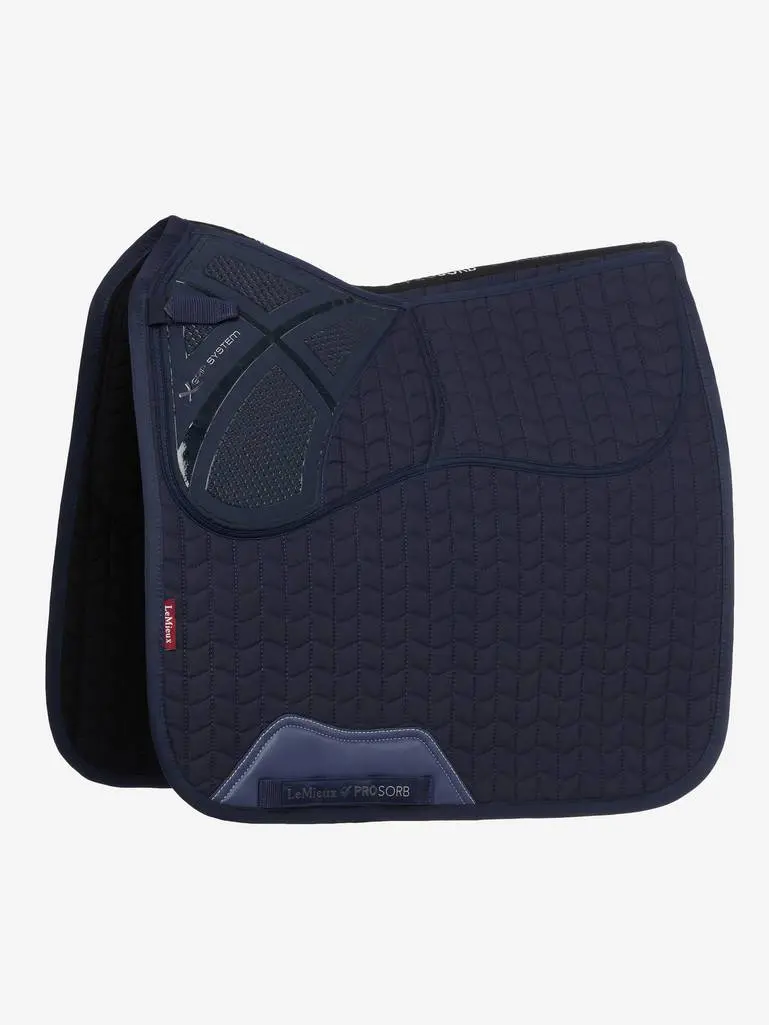 Prosorb Plain 2 Pocket Dressage Square Pad 3