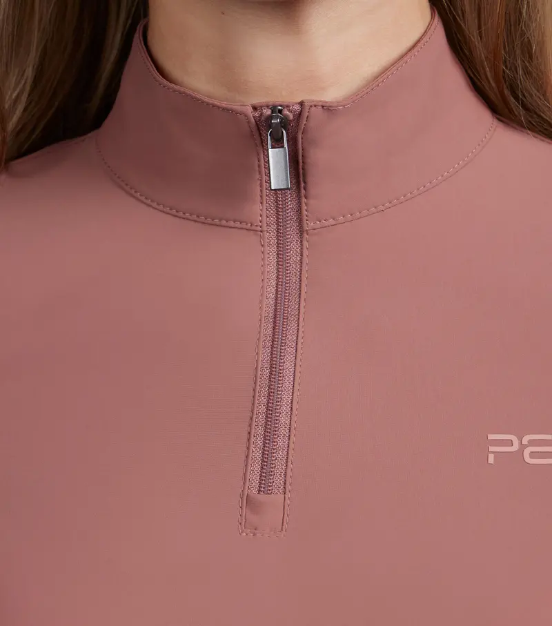 Prospero Long Sleeve Training Top Rosewood 3