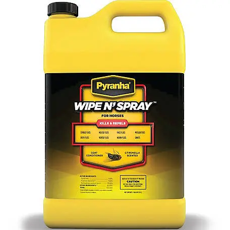Pyranha Wipe N' Spray Fly Spray 2
