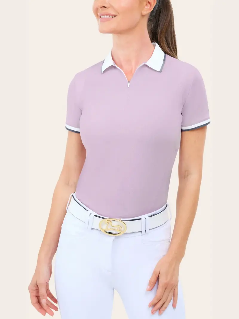 R.J. Classics Women’s Camryn Short-Sleeve Polo Shirt