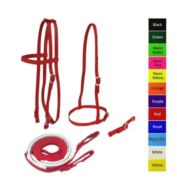Race Bridle Set With Buckle Reins 1