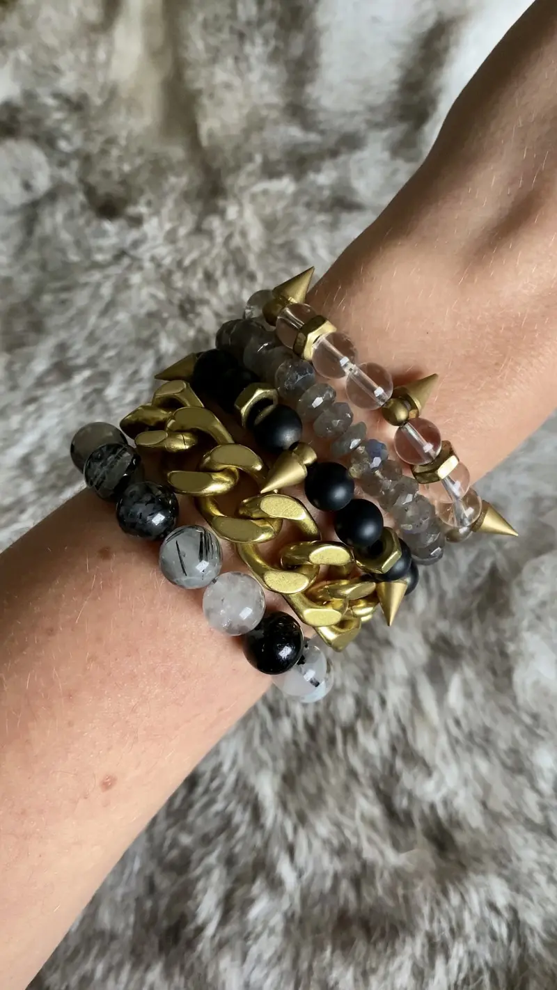 Rachel Nathan Thick Curb 4.0 Chain Bracelet 1