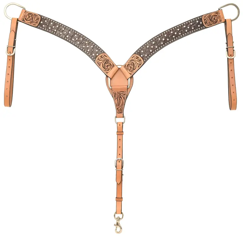 Rafter T Ranch Crystal Collection Breast Collar 1