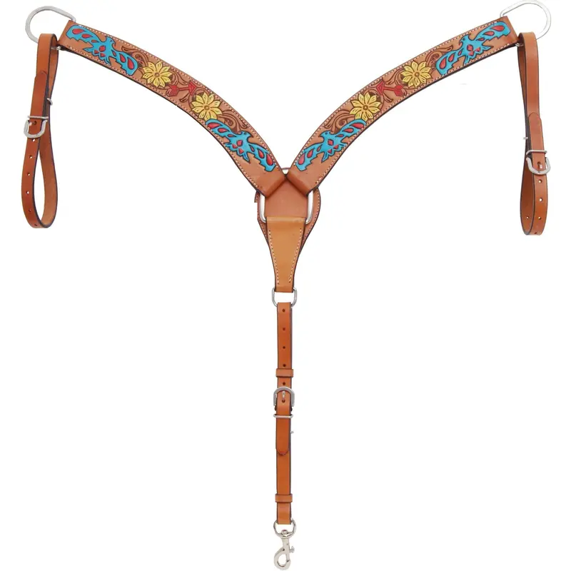 Rafter T Ranch Sunflower And Thunder Bird Breastcollar 1