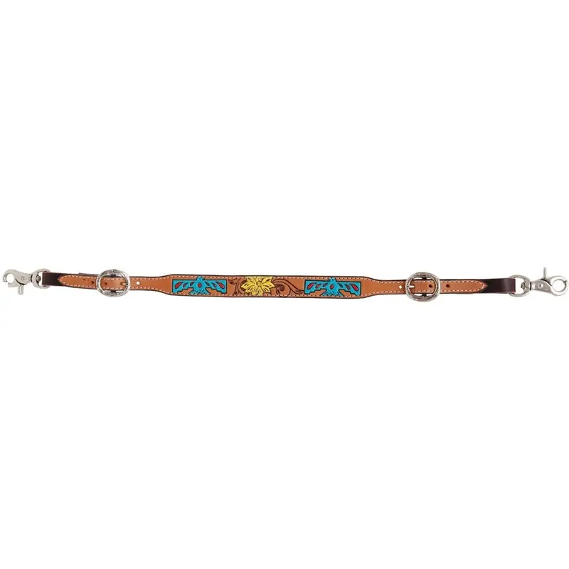 Rafter T Ranch Sunflower And Thunder Bird Wither Strap 1