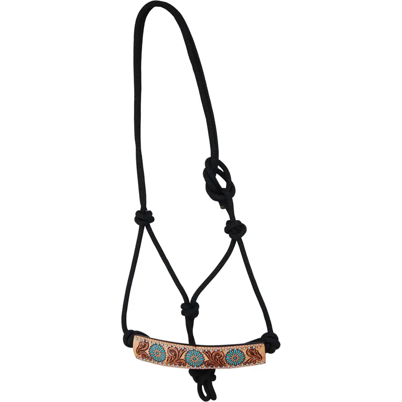 Rafter T Ranch Zuni Turquoise Collection Rope Halter 1
