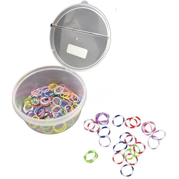 Rainbow Braiding Bands 1