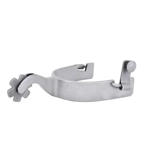 Raw Steel Curved Shank Spurs 1