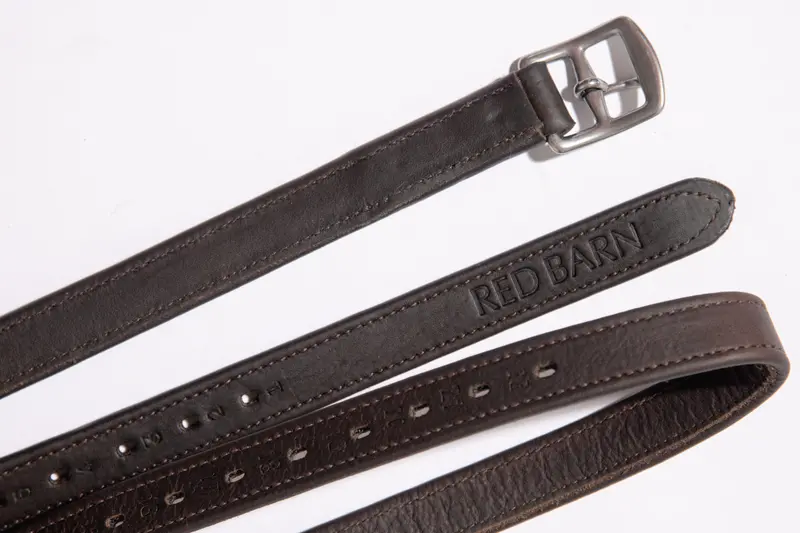 Red Barn Get A Grip Stirrup Leathers 1