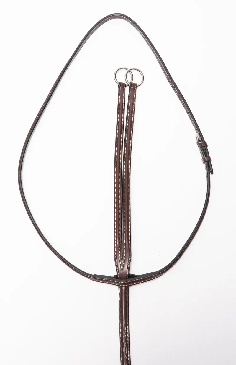 Red Barn Round Raised Fancy Running Martingale 1