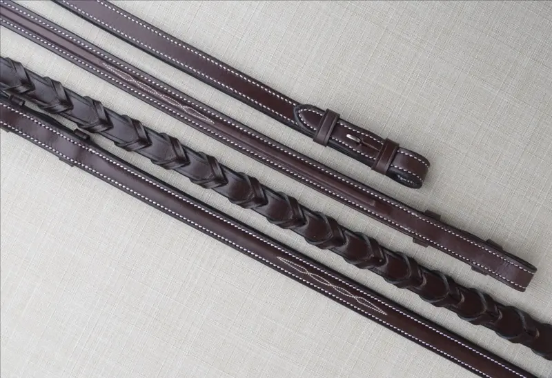 Red Barn Sovereign Laced Reins 1