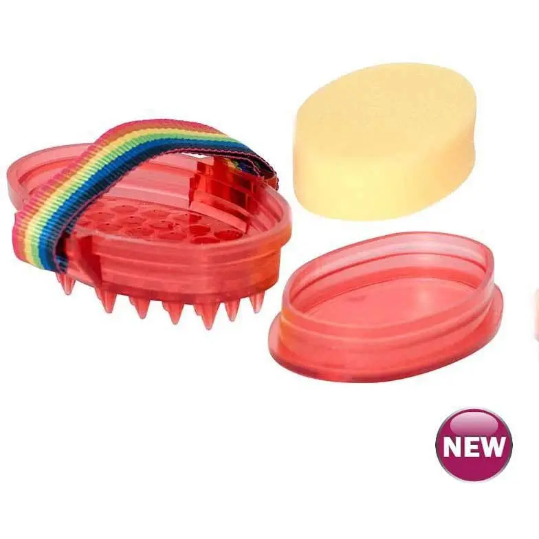 Red Curry Comb With Sponge 1
