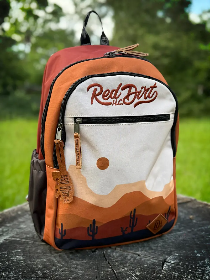 Red Dirt Hat Co Desert Sunset Backpack 1
