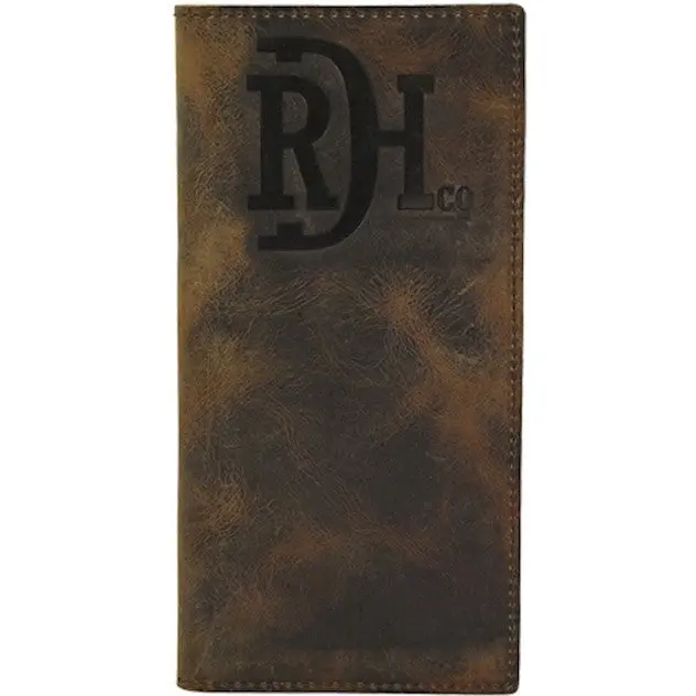 Red Dirt Hat Co Distressed Leather Rodeo Wallet 1