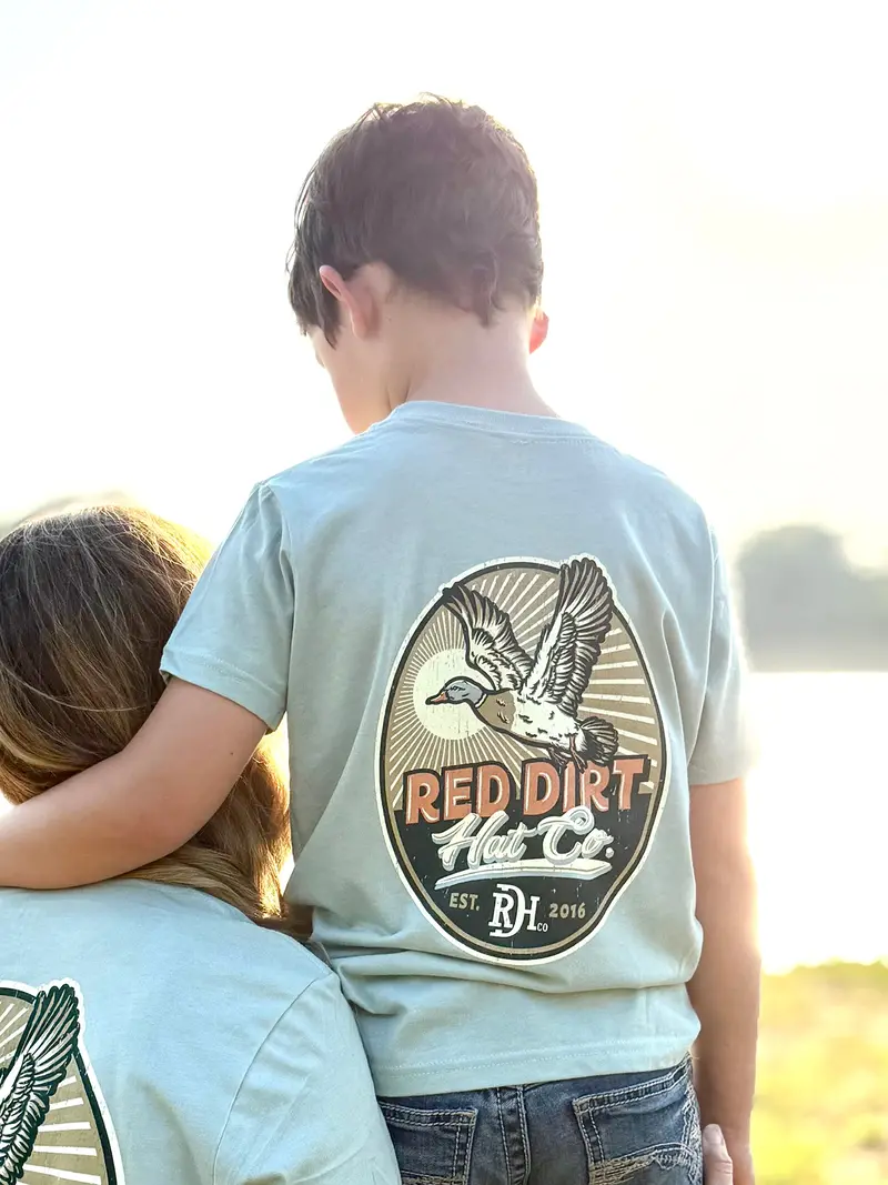 Red Dirt Hat Co Kid's Big Duck Energy Tee 1
