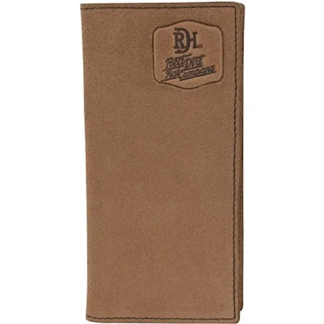 Red Dirt Hat Co Roughout Leather Rodeo Wallet 1