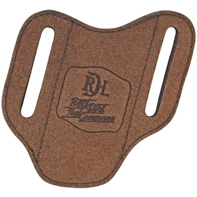 Red Dirt Hat Co Roughout Leather Side Draw Knife Sheath 1