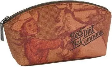 Red Dirt Hat Co Vintage Cowgirl Dome Cosmetic Bag 1