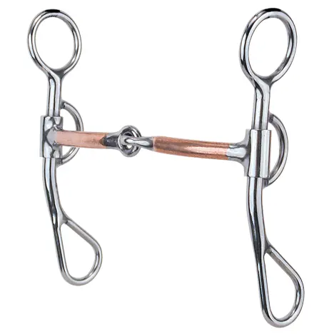 Reinsman  Argentine 3/8" Smooth Copper Snaffle 1
