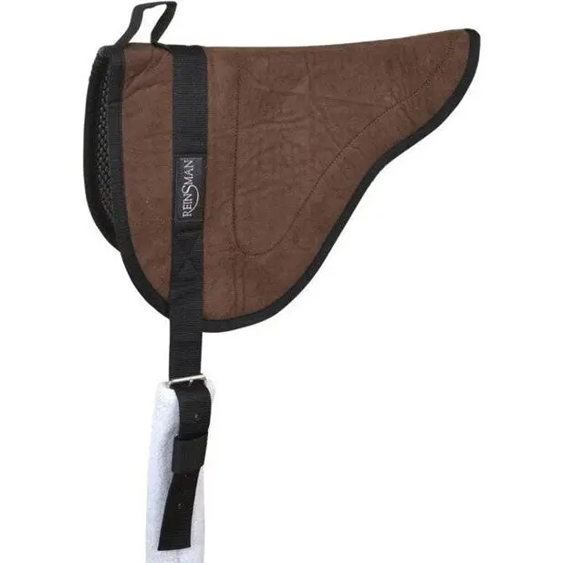 Reinsman Bareback Contour Tacky Too Pad-Java Micro Suede 1