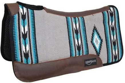 Reinsman Grey Serape Square Contour Close Contact Tacky Pad 1