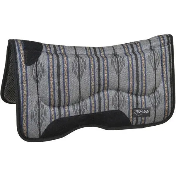 Reinsman M2 Lite Square Contour Pad-Bronco Pewter Grey 1