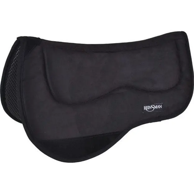 Reinsman M2 Lite Trail Contour Pad-Black Micro Suede 1