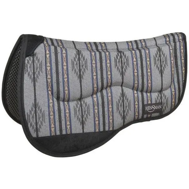 Reinsman M2 Lite Trail Contour Pad-Bronco Pewter Grey 1