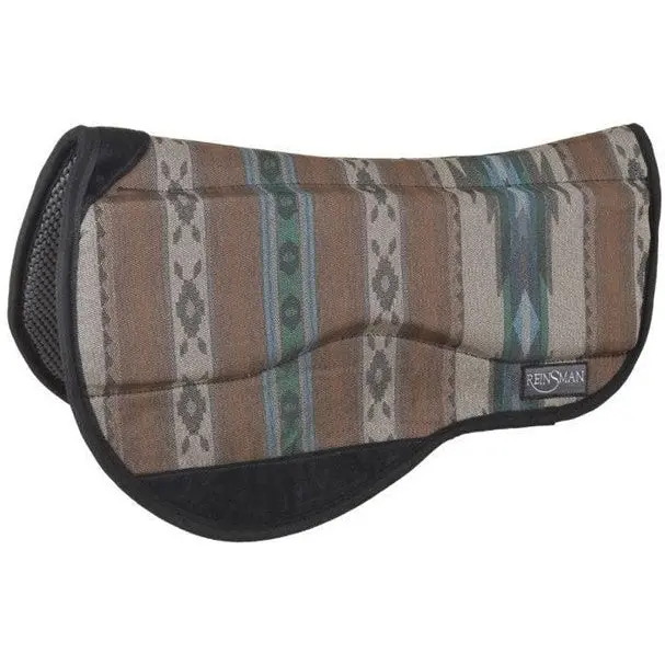 Reinsman Pagosa Gem Swayback Trail Contour Pad 1