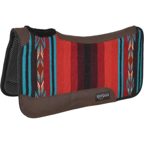 Reinsman Red Serape Square Contour Close Contact Tacky Pad 1