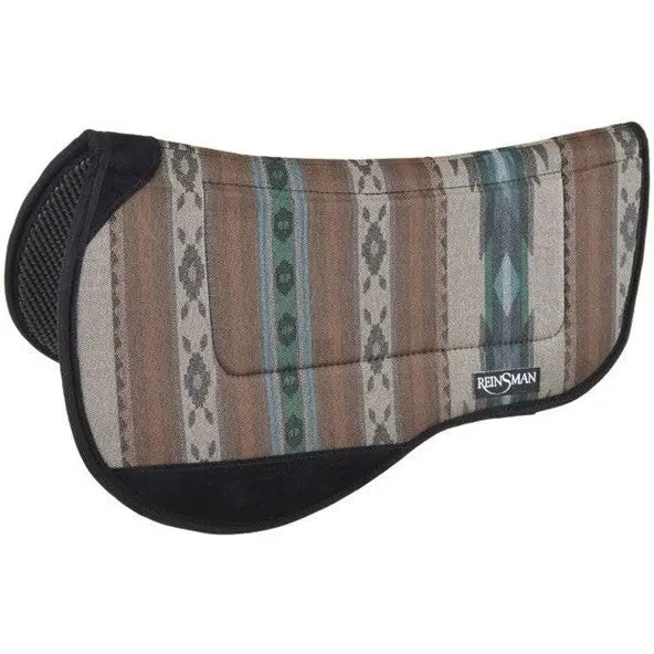 Reinsman Round Contoured Trail 30″ X 34″ Pagosa Gem Tacky-Too Backed Pad 1