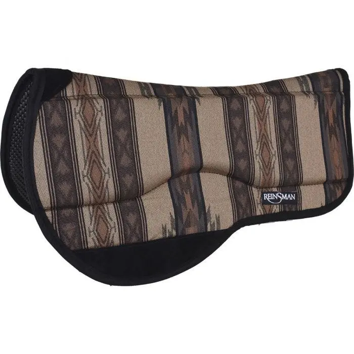 Reinsman Santa Fe Caramel Swayback Trail Contour Pad 1