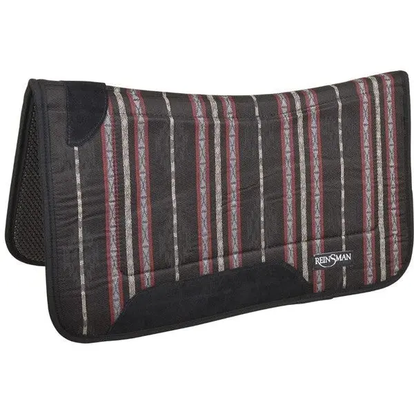 Reinsman Square Contour Bronco Black Tacky-Too Backed Pad 1