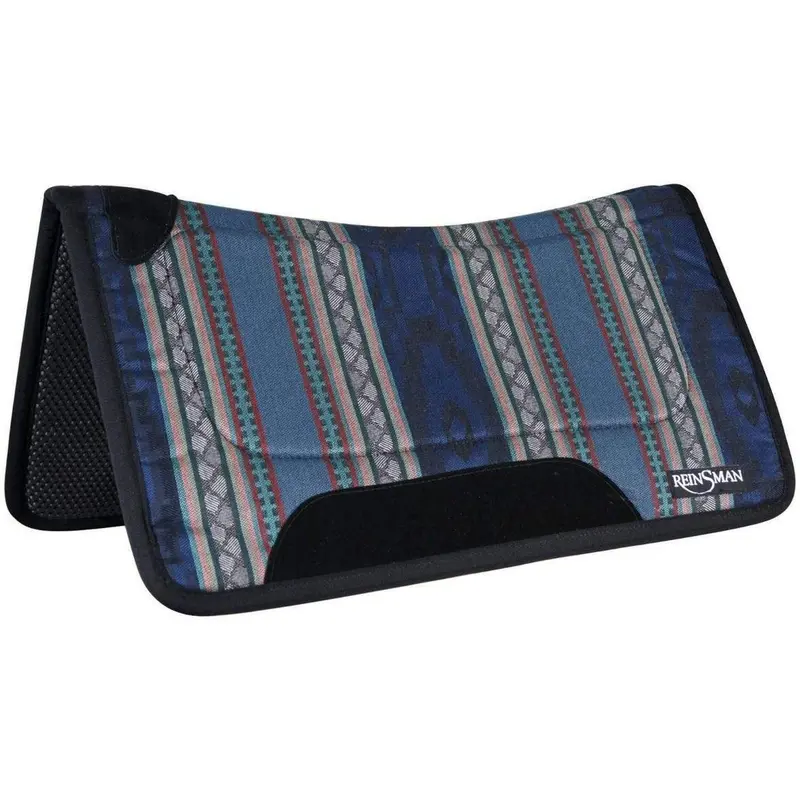 Reinsman Square Contour Corral Navy Tacky-Too Backed Pad 1