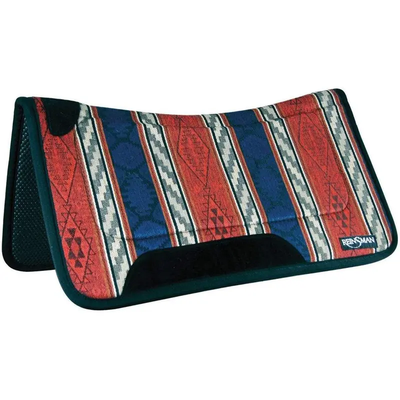 Reinsman Square Contour Diablo Red Tacky-Too Backed Pad 1