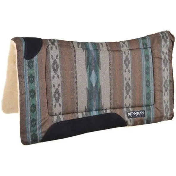 Reinsman Square Contour Pagosa Gem Fleece Backed Pad 1