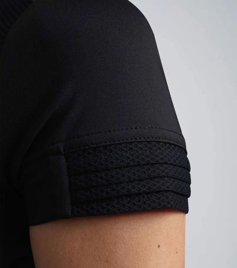 Remisa Ladies Technical Short Sleeve Riding Top Black 5