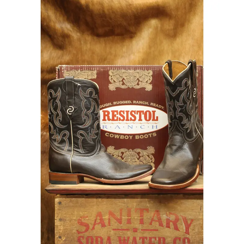 Resistol Men's Coffee Ranch Roy Cooper Boot 1