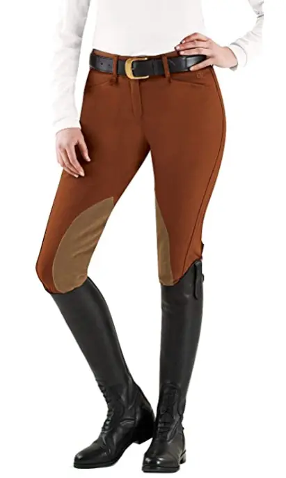 Rhc Ladies Microfiber Kp Breeches 1